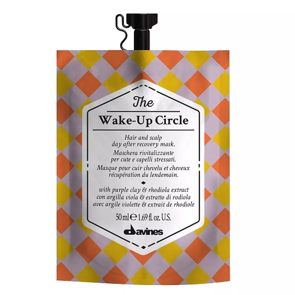 Антистресова ребалансуюча маска для волосся Davines Wake-Up Circle Hair Mask