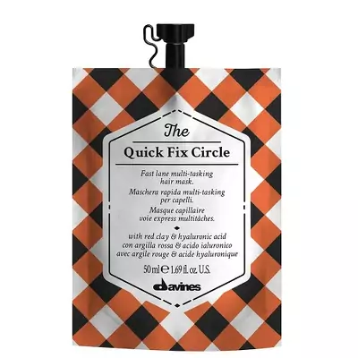 Маска для зволоження і розгладження структури волосся Davines Quick Fix Circle Hair Mask
