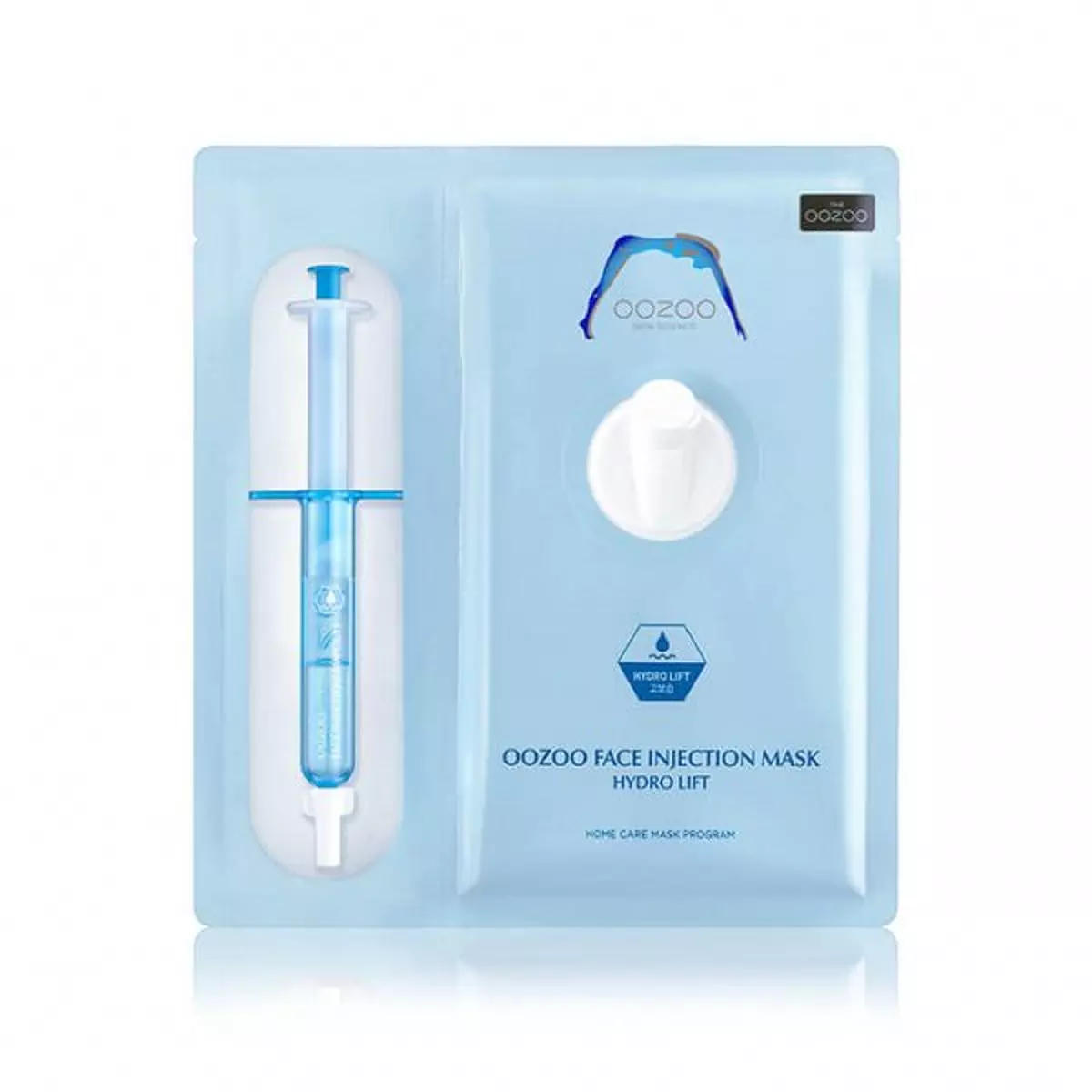 Маска с церамидами для Интенсивного увлажнения THE OOZOO Face Injection Mask Hydro lift 
