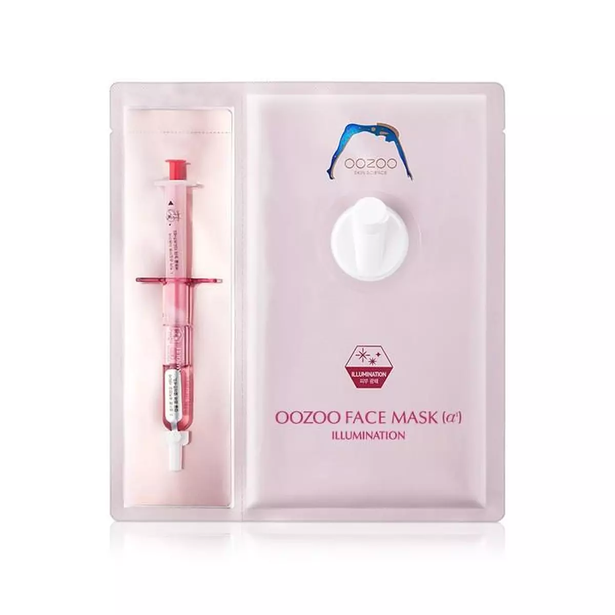 Маска с энзимами для Интенсивного сияния THE OOZOO Face Injection Mask Illumination 