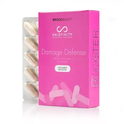Бустер с коллагеном для поврежденных волос Hairfinity Damage Defense Collagen Booster