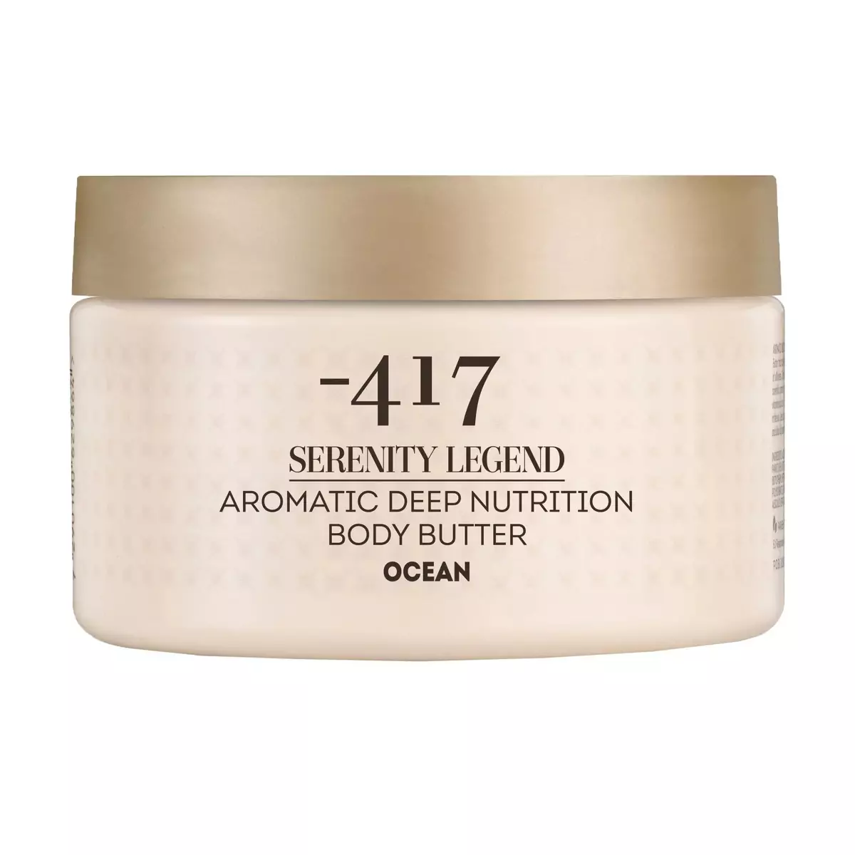 Крем-масло ароматичне для глибокого живлення шкіри тіла Океан Minus 417 Aromatic Deep Nutrition Body Butter Ocean