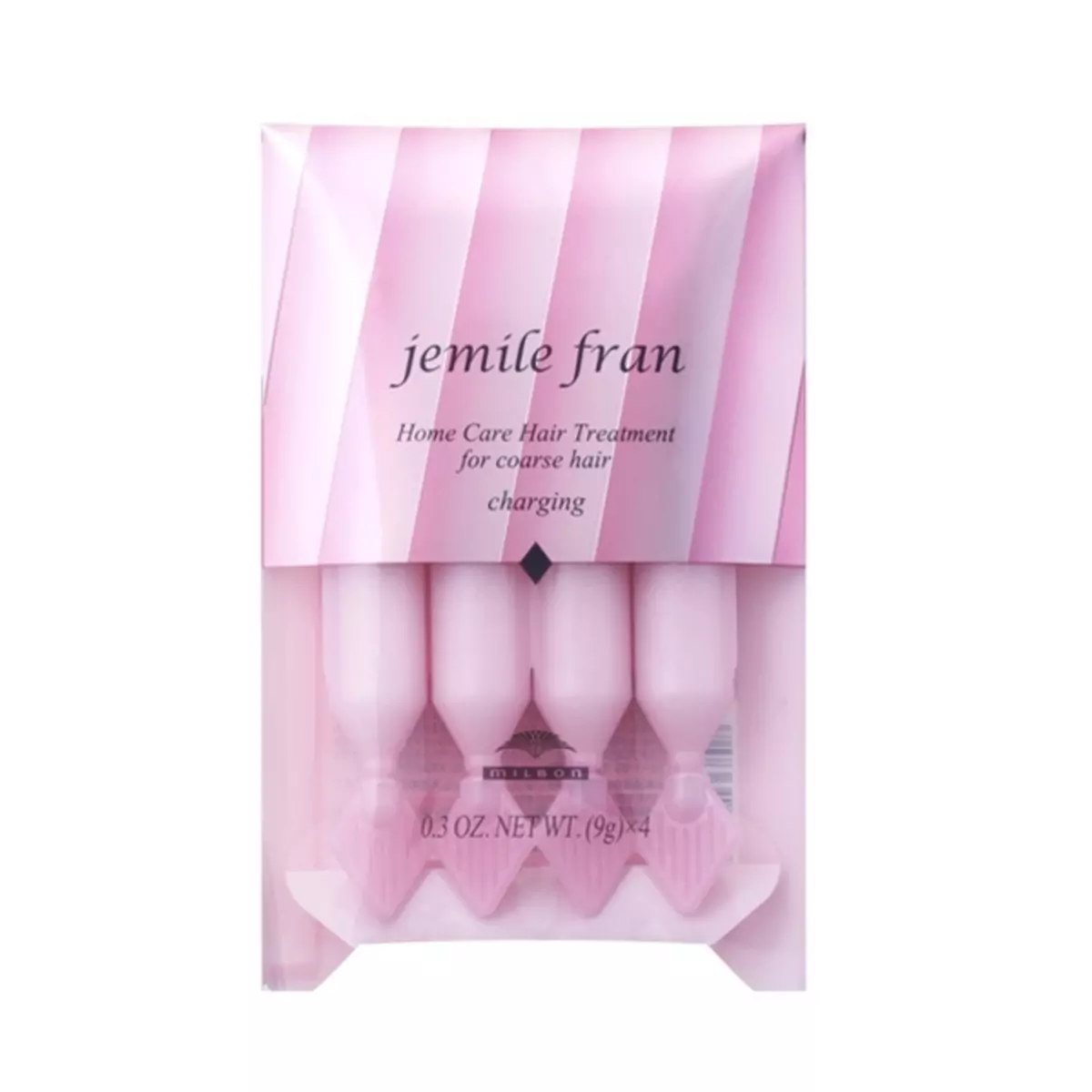 Увлажняющая маска для сухих волос Milbon Jemile Fran Home Care Hair Treatment Charging (Diamond Charging)