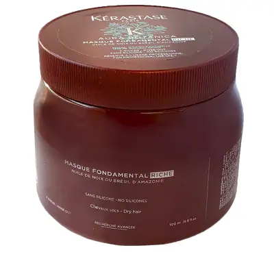 Питательная маска для сухих, тусклых и непослушных волос Kerastase Aura Botanica Masque Fondamental Riche