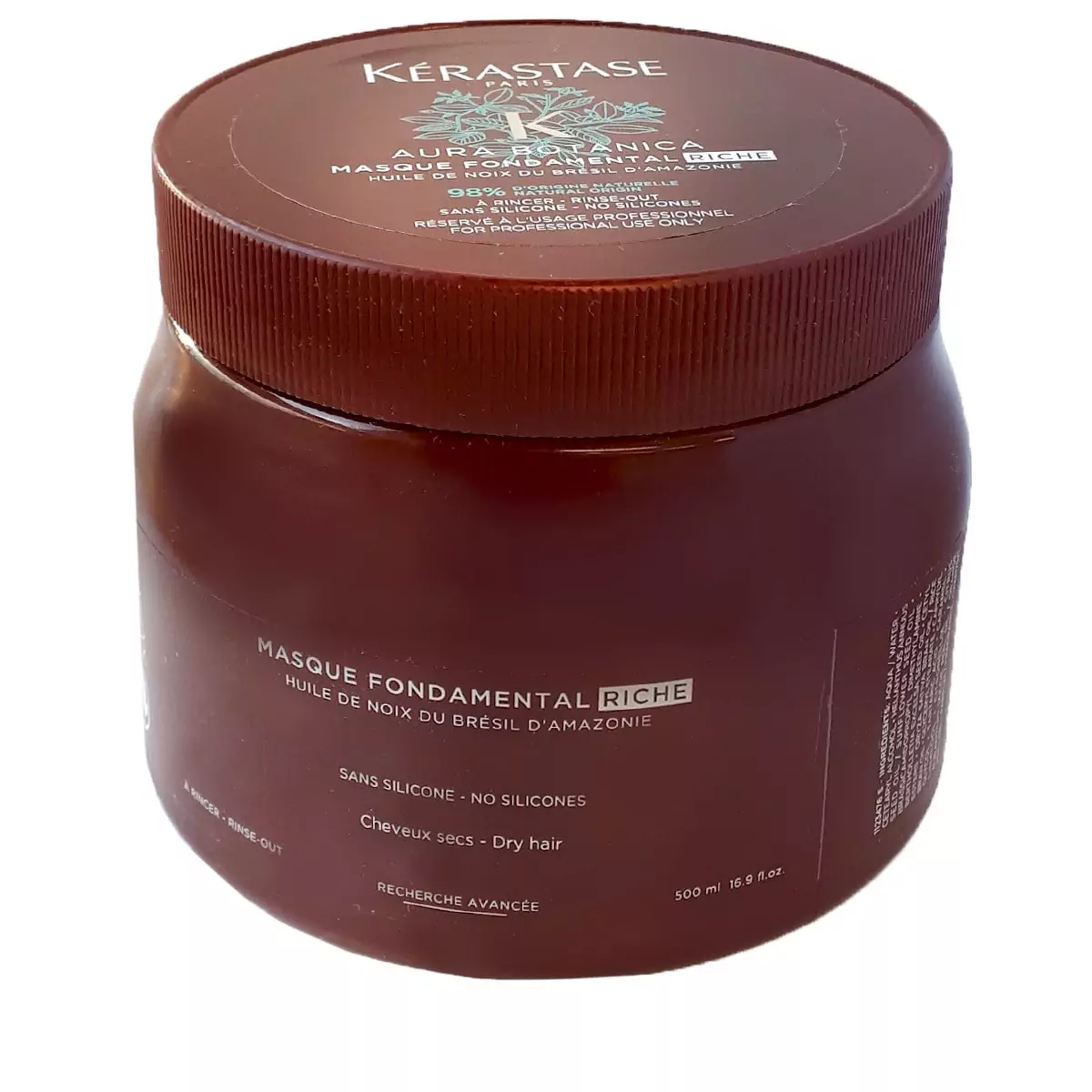 Питательная маска для сухих, тусклых и непослушных волос Kerastase Aura Botanica Masque Fondamental Riche