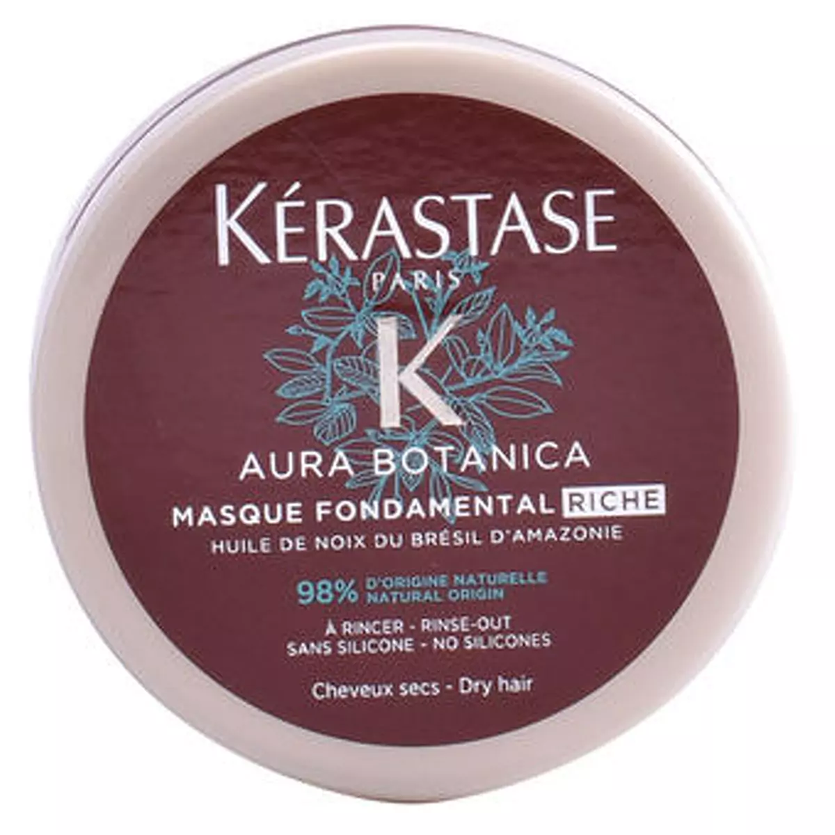 Питательная маска для сухих, тусклых и непослушных волос Kerastase Aura Botanica Masque Fondamental Riche