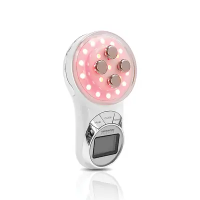 Аппарат для фотоно-терапии кожи лица. Микротоки. Светотерапия. LIFETRONS BEAUTY Photon Facial Treatment With Microcurrents and Light Therapy