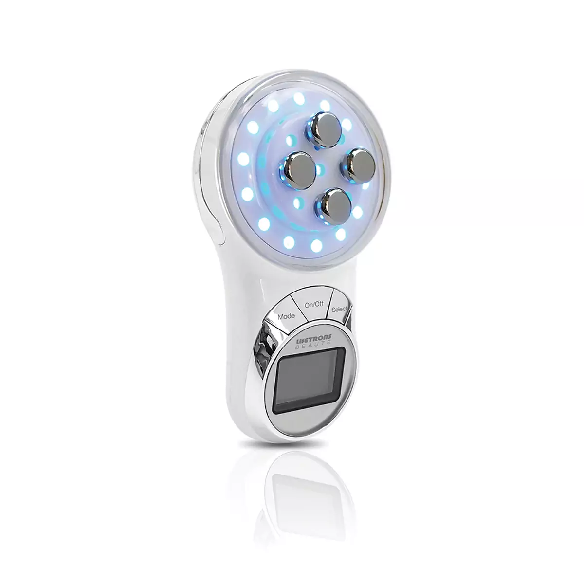 Аппарат для фотоно-терапии кожи лица. Микротоки. Светотерапия. LIFETRONS BEAUTY Photon Facial Treatment With Microcurrents and Light Therapy