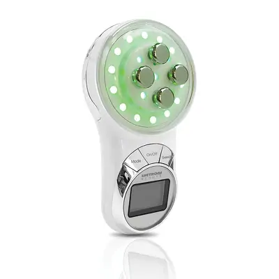 Аппарат для фотоно-терапии кожи лица. Микротоки. Светотерапия. LIFETRONS BEAUTY Photon Facial Treatment With Microcurrents and Light Therapy