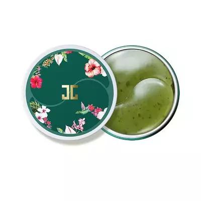 Гідрогелеві патчі з пелюстками зеленого чаю Jayjun Green Tea Eye Gel Patch