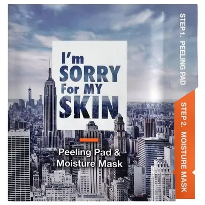 Увлажняющая маска и пилинг для лица Ultru I’m Sorry For My SkinPeeling Pad and Moisture Mask