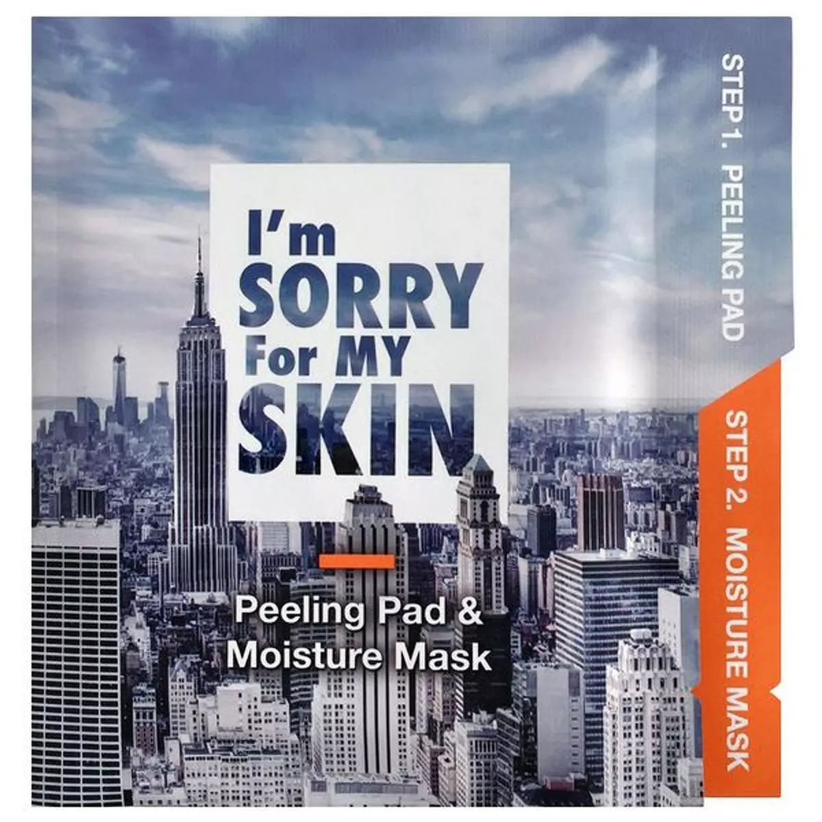 Увлажняющая маска и пилинг для лица Ultru I’m Sorry For My SkinPeeling Pad and Moisture Mask