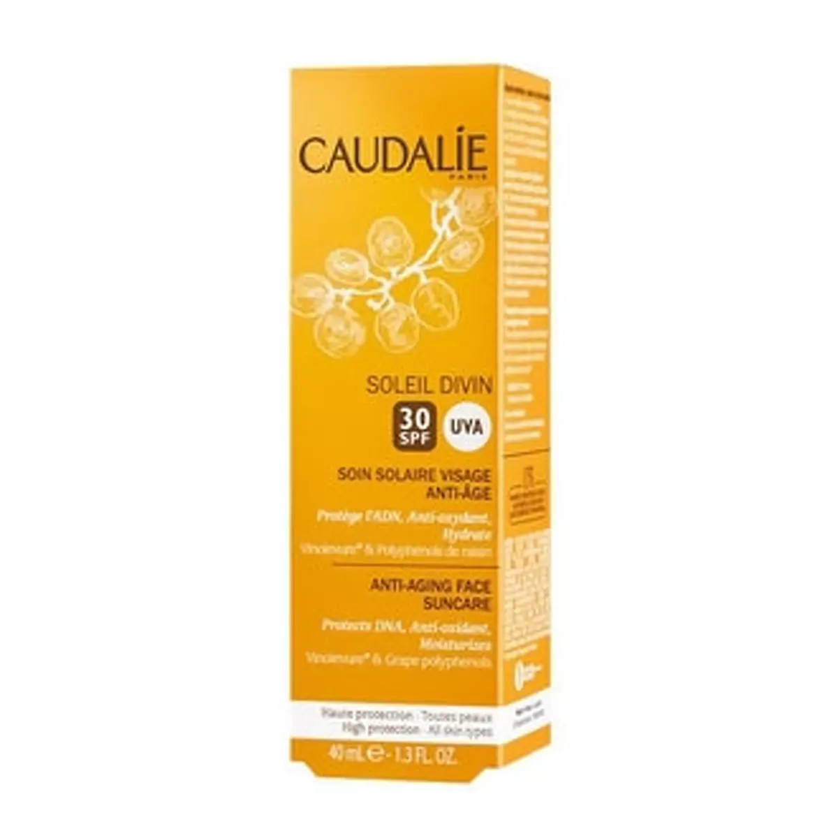 Крем солнцезащитный для лица Caudalie SPF 30