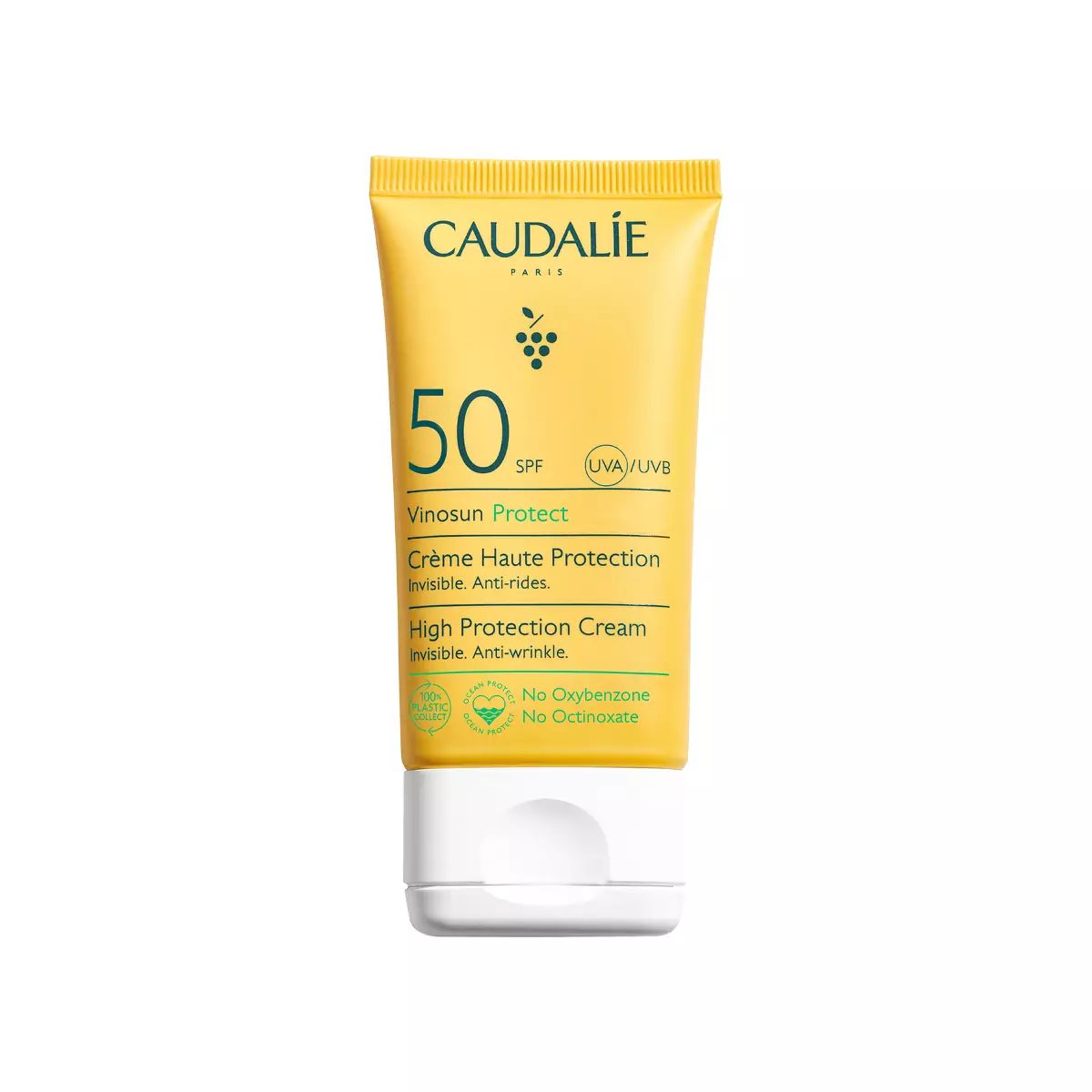 Крем солнцезащитный для лица Caudalie Vinosun Protect High Protection Cream SPF 50