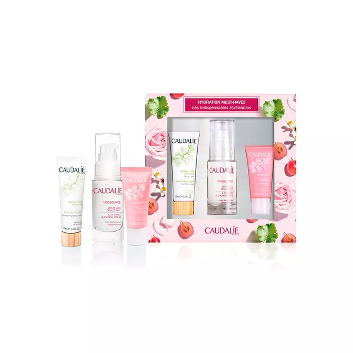 Набор Caudalie Vinosource SOS Serum Set