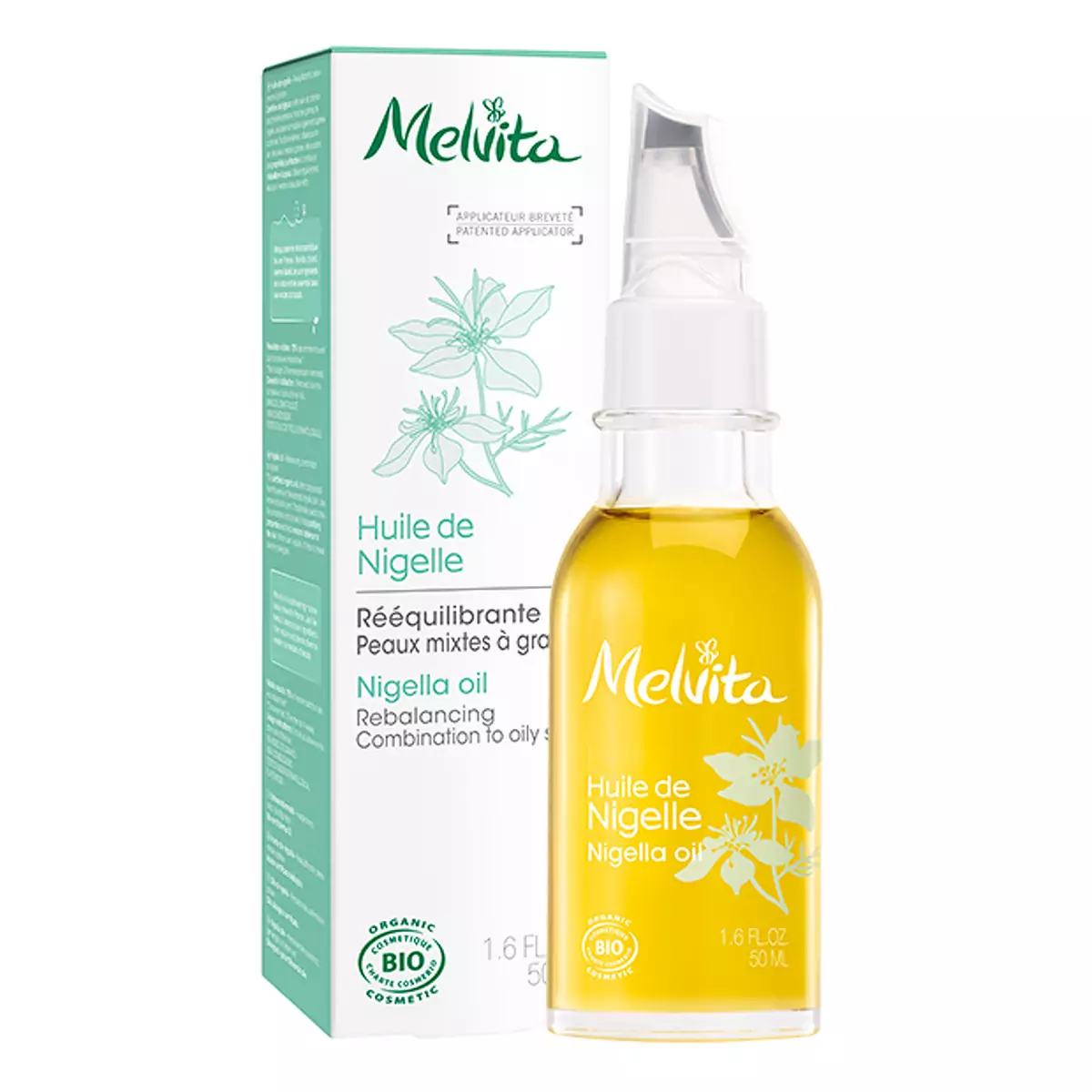 Масло Нигеллы для лица Melvita Organic Nigella Oil 