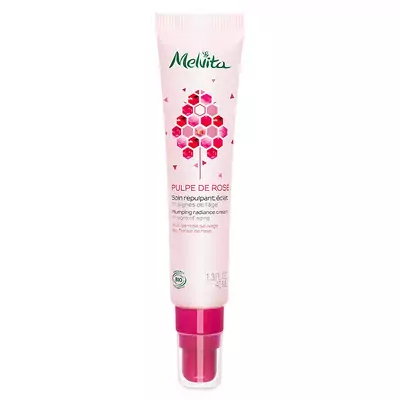 Крем для сияния кожи лица Melvita Pulpe de Rose Organic Plumping Radiance Cream