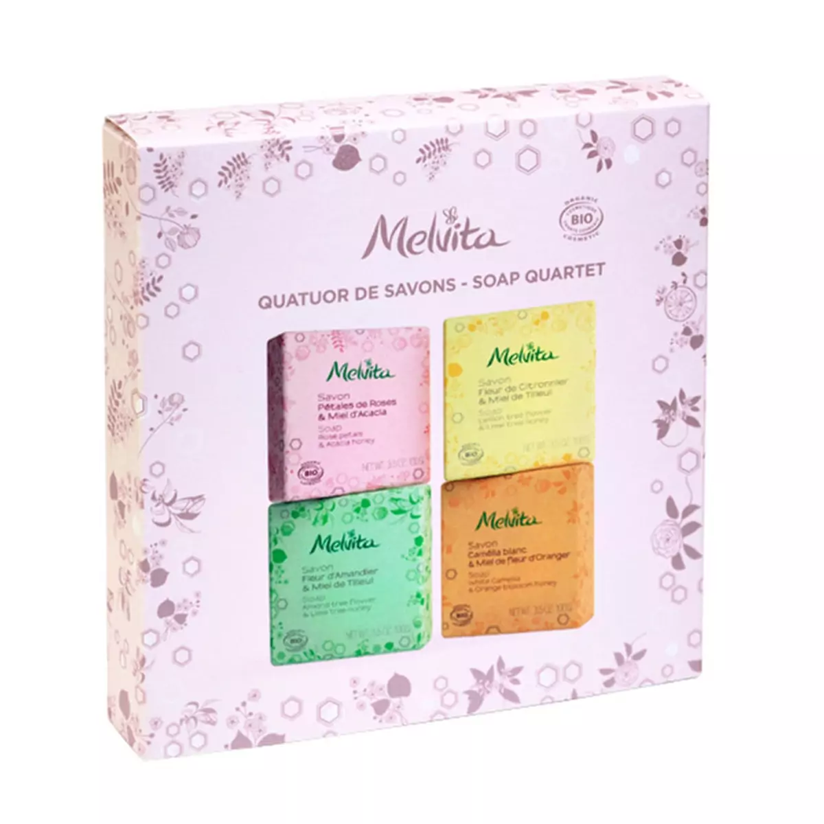 Набор мыла Melvita Soap Quartet