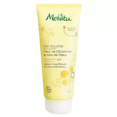 Гель для душа Мед Лимона и Лайма Melvita Organic Lemon and Lime Tree Honey Shower Gel