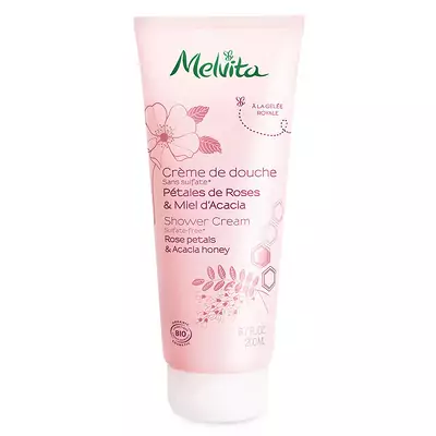 Гель для душа Мед Розы и Акации Melvita Organic Rose and Acacia Honey Shower Gel