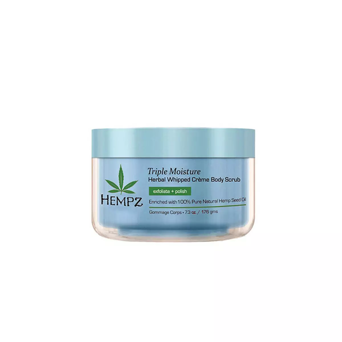 Скраб для тіла Потрійне Зволоження Hempz Triple Moisture Herbal Whipped Creame Body Scrub