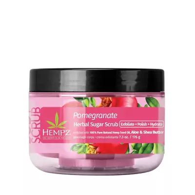 Цукровий скраб для тіла Гранат Hempz Pomegranate Herbal Sugar Scrub