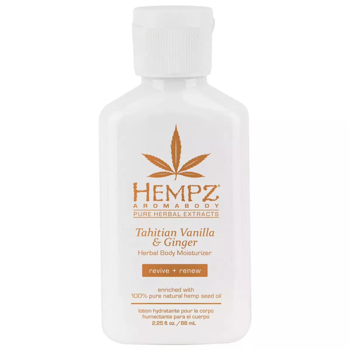 Молочко для тела Таитянская Ваниль и Имбирь Hempz Tahitian Vanilla Ginger Herbal Body Moisturizer