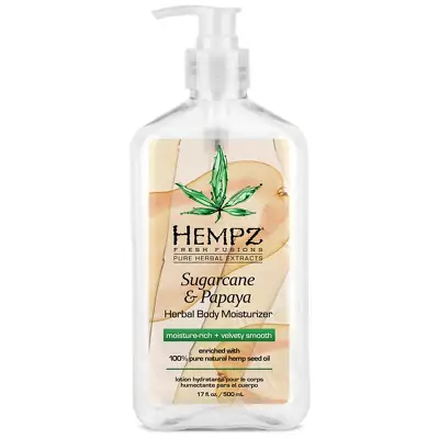 Молочко для тела Сахарный тростник и Папайя Hempz Sugarcane And Papaya Herbal Moisturizer Body