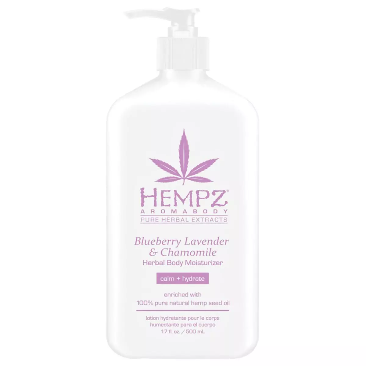Молочко для тела Черника Лаванда Ромашка Hempz Blueberry Lavender Chamomile Herbal Body Moisturizer