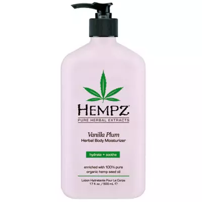 Молочко для тела Ваниль и Слива увлажняющее Hempz Vanilla Plum Herbal Body Moisurizer
