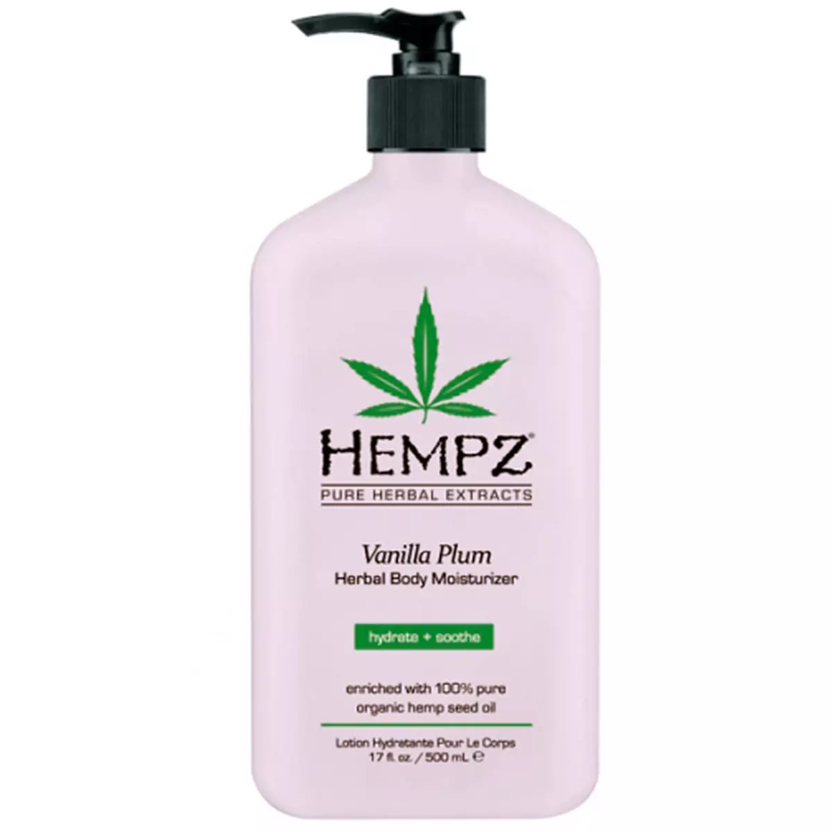 Молочко для тела Ваниль и Слива увлажняющее Hempz Vanilla Plum Herbal Body Moisurizer