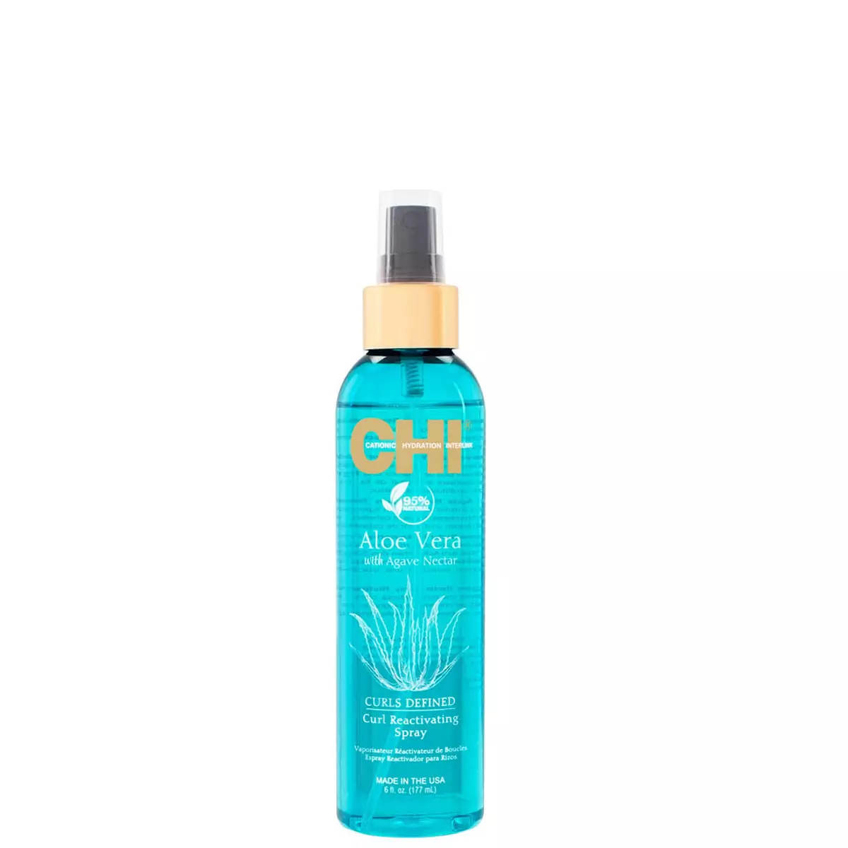 Спрей для возрождения кудрей CHI Aloe Vera Curl Reactivating Spray