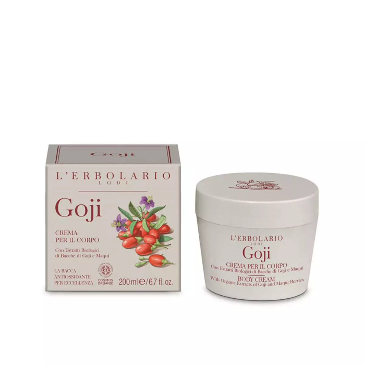 Крем для тела Годжи L\'Erbolario Goji Crema per il Corpo