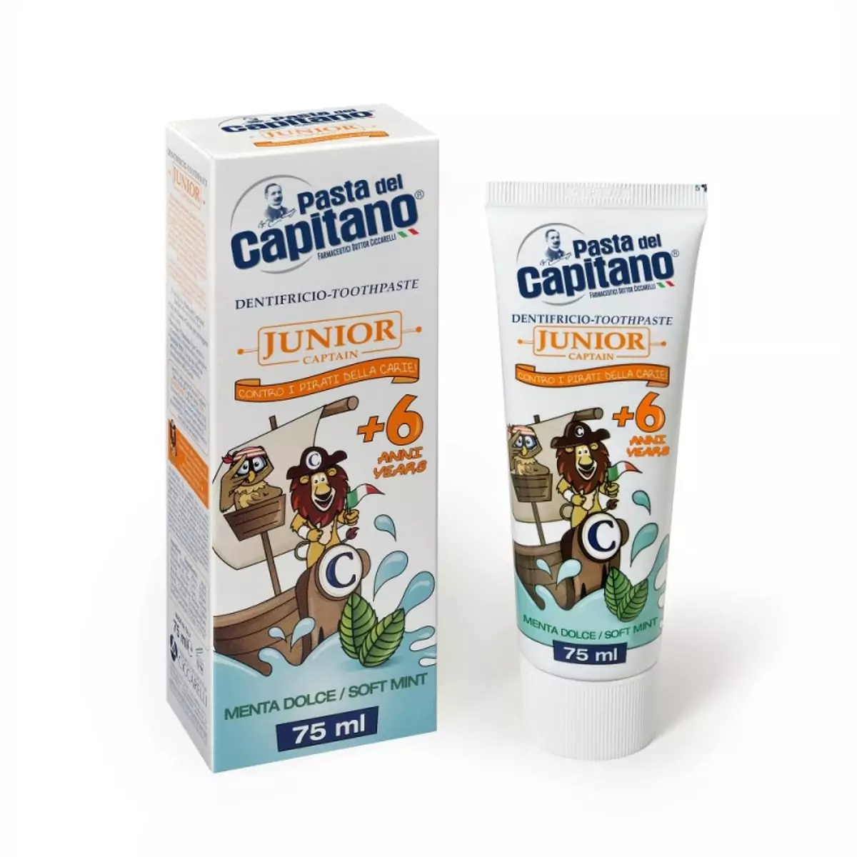 Зубная паста для детей 6+ PDC Junior Soft Mint