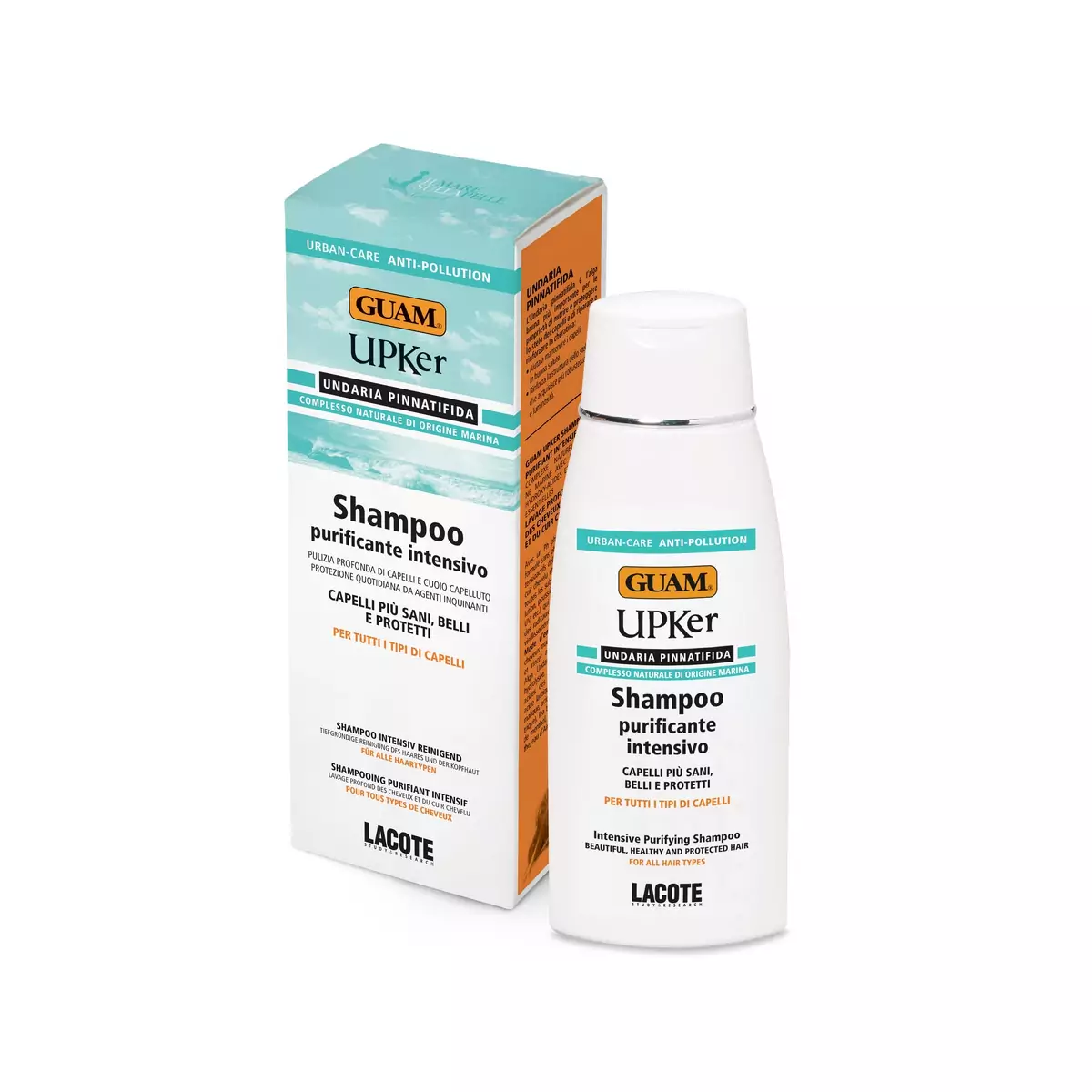 Шампунь глубокой очистки для волос GUAM UPKER URBAN CARE 