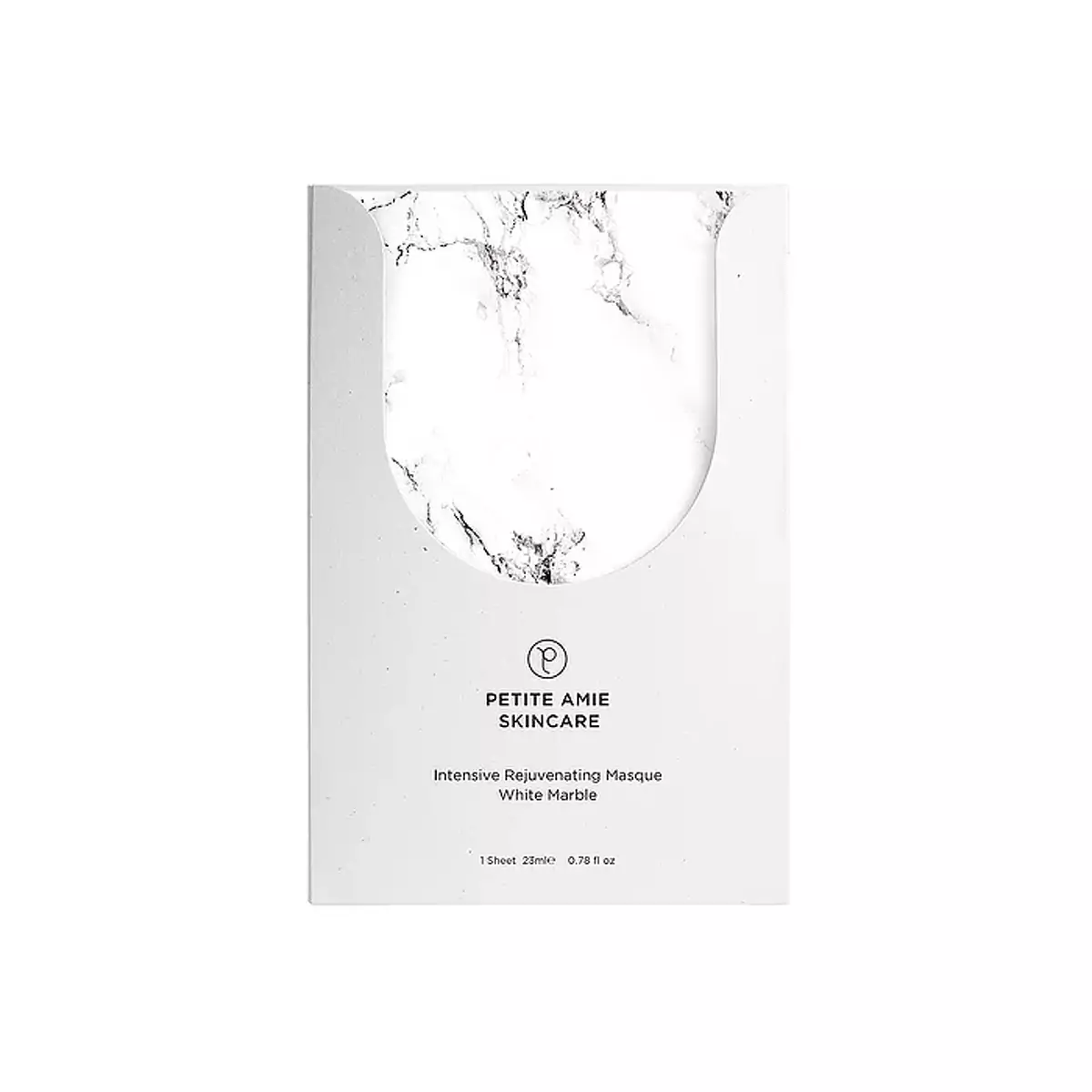 Маска для лица восстанавливающая интенсивная Petite Amie White Marble