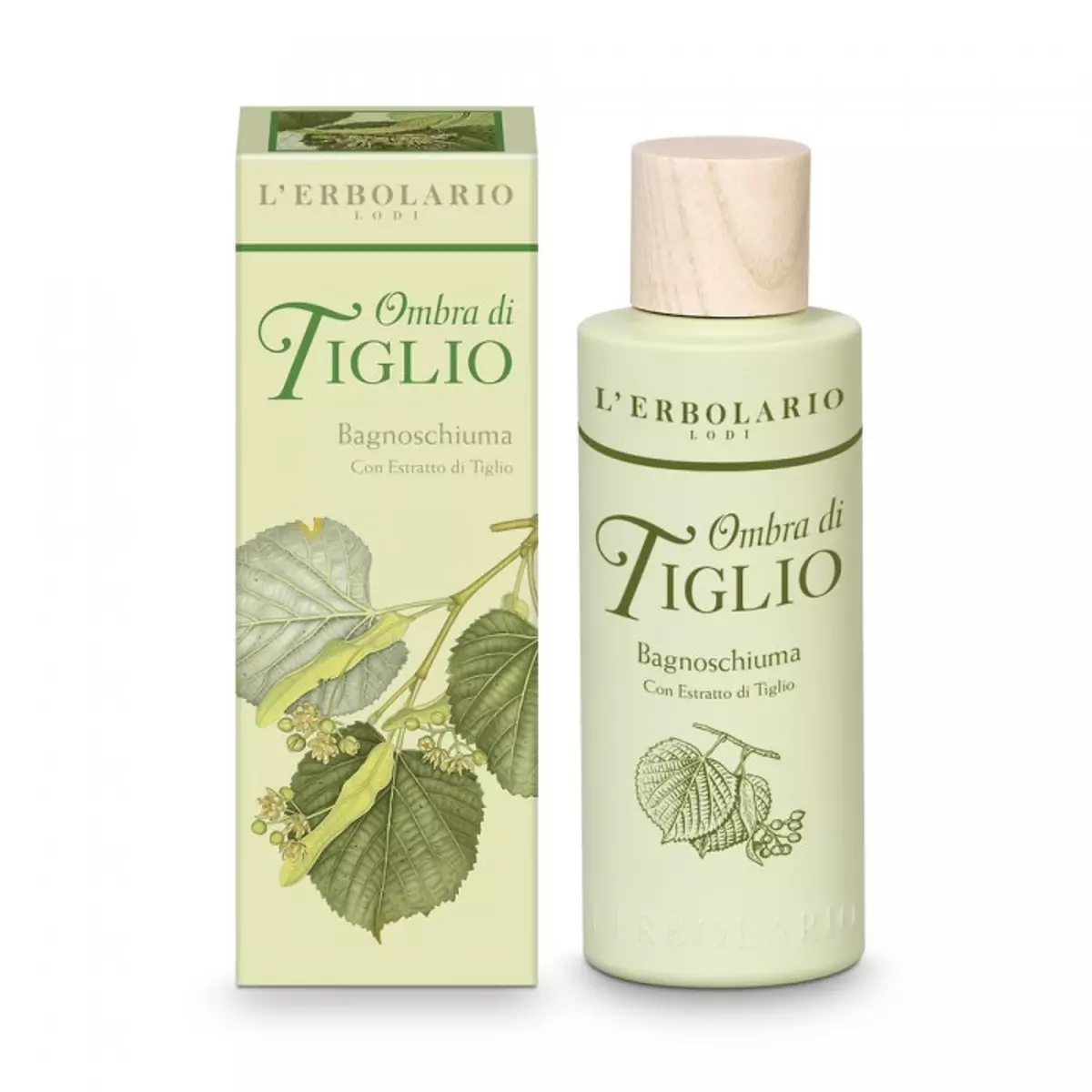 Піна для ванни-гель для душу Липа L\'Erbolario Ombra Di Tiglio