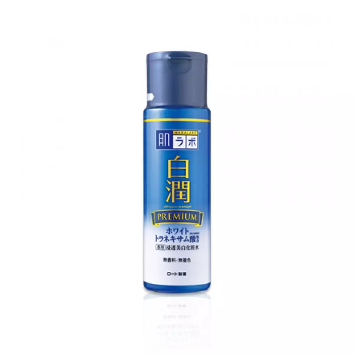 Премиум отбеливающий лосьон с транексамовой кислотой Hada Labo Shirojyun Premium Medicated Whitening Lotion