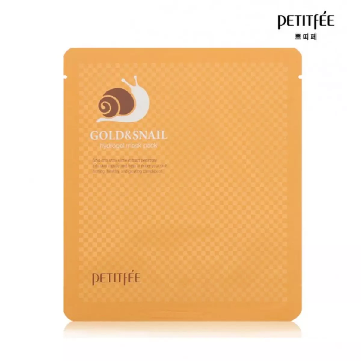 Гідрогелева маска для обличчя з золотом і равликом PETITFEE Gold and Snail Hydrogel Mask