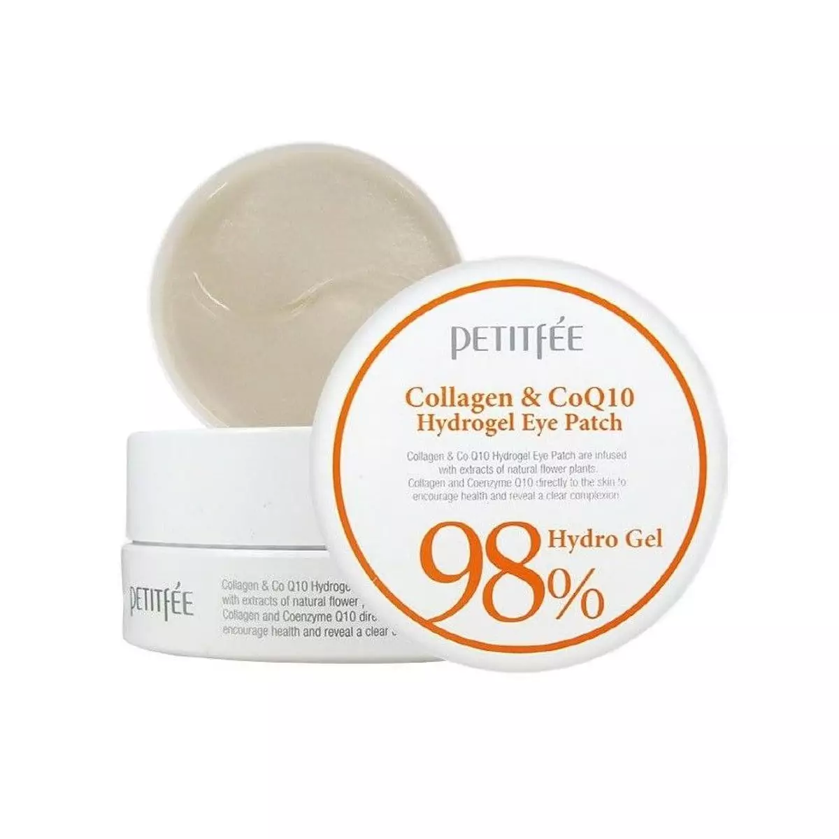 Гидрогелевые патчи для глаз с коллагеном и коэнзимом PETITFEE Collagen and Co Q10 Hydrogel Eye Patch