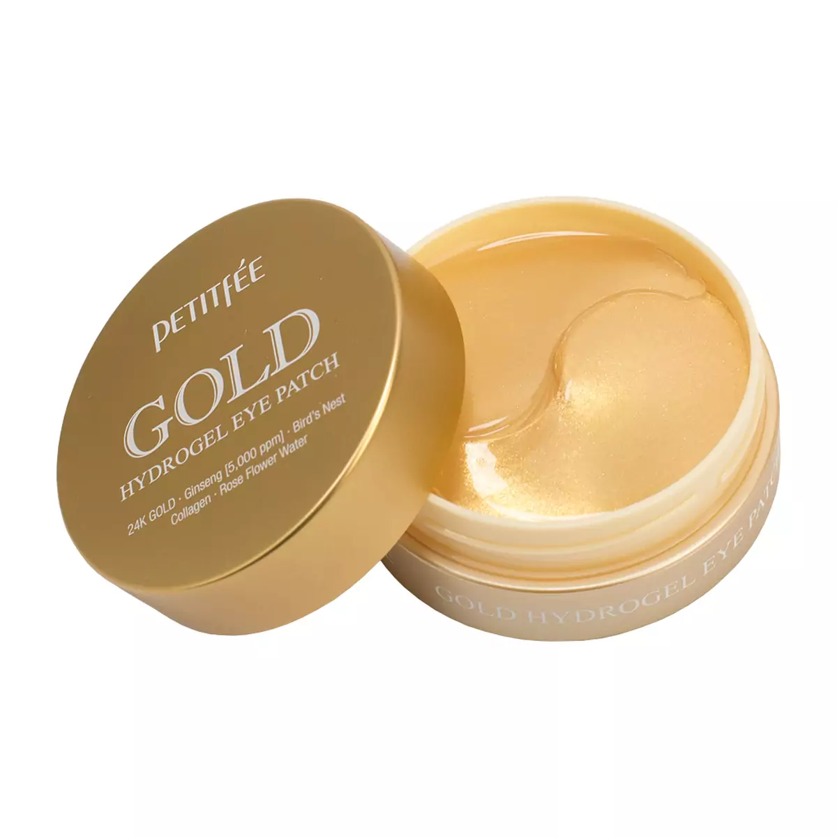 Гидрогелевые патчи для глаз с золотым комплексом +5 - PETITFEE Gold Hydrogel Eye Patch