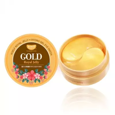 Гідрогелеві патчі для очей з золотом KOELF Gold and Royal Jelly Eye Patch