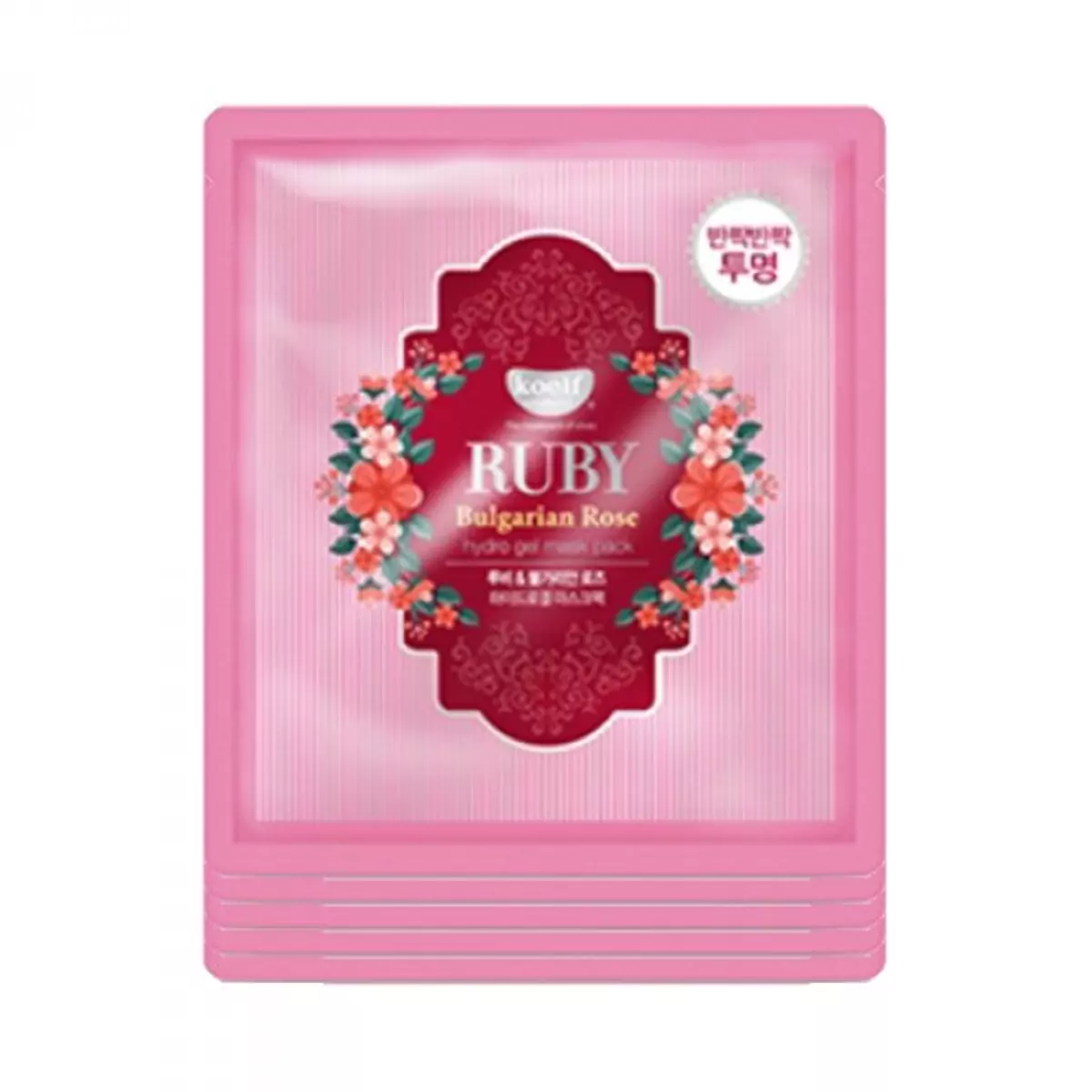 Гідрогелева маска для обличчя з рубіном KOELF Ruby and Bulgarian Rose Hydro Gel Mask