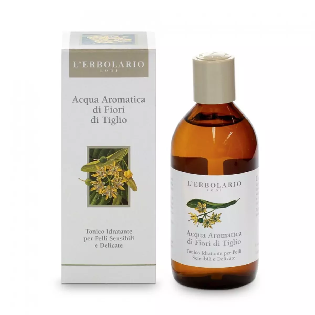 Ароматизированный тоник Цветки липы L\'Erbolario Acqua Aromatica di Fiori di Tiglio