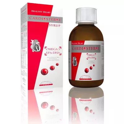Сироп-концентрат жирных кислот сои и омега-3 Cardiosteroil Syrup Alta Care