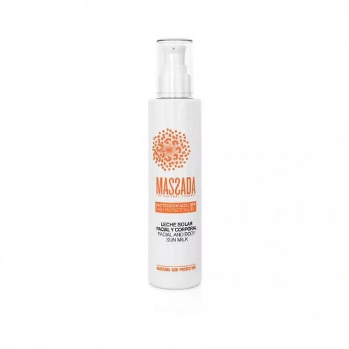 Солнцезащитное молочко для лица и тела Massada Facial and Body Sun Milk SPF30