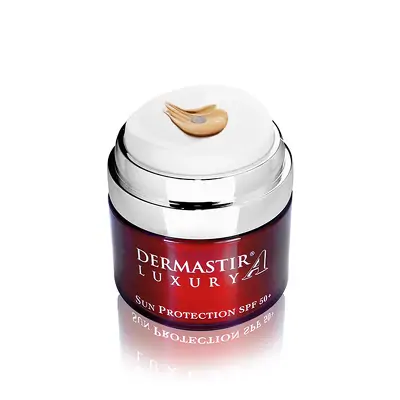 Матовый солнцезащитный крем Dermastir Caviar sun protection SPF 50+ matt.