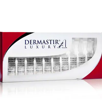 Сыворотка  для лица Бриллиантовая Пыльца Dermastir Diamond Peptides amp
