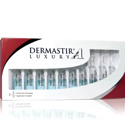 Сыворотка  для лица Стволовые клетки Голубого Лотоса Dermastir Blue lotus stem cells amp