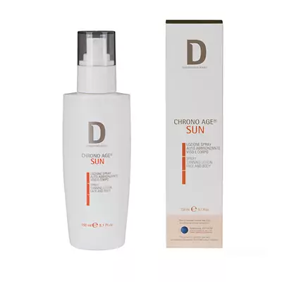 Автобронзант для обличчя і тіла Dermophisiologique Lozione autoabbronzante spray Viso and Corpo Tanning 